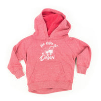 We Ride at Dawn - (Choose Your Mower) - Child Hoodie