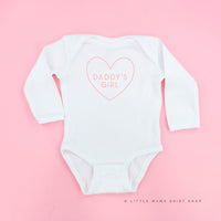 Daddy's Girl (Heart Around) - Child Long Sleeve Tee