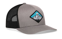 Diamond Mountain and Trees Trucker Hat  |  Outdoors Snapback