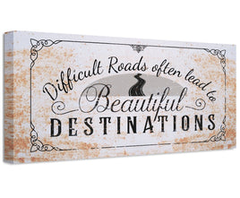 Difficult Roads - Canvas