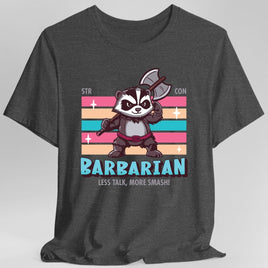 D&D Barbarian Shirt - D&D Kawaii Class T-shirt