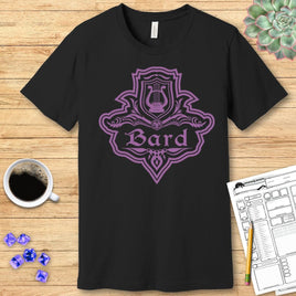 D&D Bard Class Emblem T-Shirt