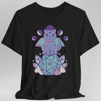 D&D Cute Cat D20 T-shirt