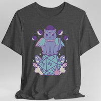 D&D Cute Cat D20 T-shirt