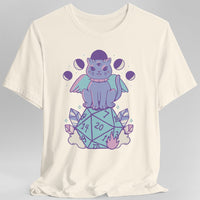 D&D Cute Cat D20 T-shirt