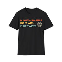 D&D Dungeon Masters Do It With Plot Twists Shirt