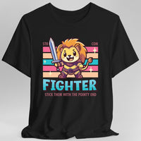 D&D Fighter Shirt - D&D Kawaii Class T-shirt