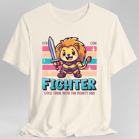 D&D Fighter Shirt - D&D Kawaii Class T-shirt