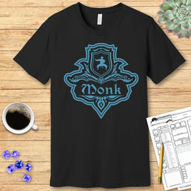 D&D Monk Class Emblem T-Shirt