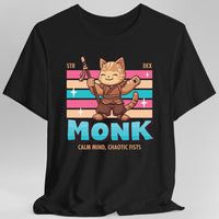 D&D Monk Shirt - D&D Kawaii Class T-shirt