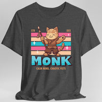 D&D Monk Shirt - D&D Kawaii Class T-shirt