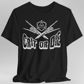 D&D Shirt - Crit or Die