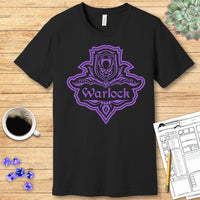 D&D Warlock Class Emblem T-Shirt