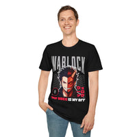 D&D Warlock T-shirt - Your BBEG Is My BFF
