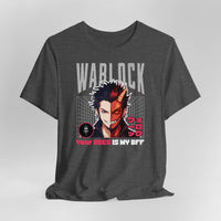 D&D Warlock T-shirt - Your BBEG Is My BFF