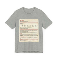 D&D Wife Stat Block T-Shirt