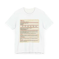 D&D Wife Stat Block T-Shirt
