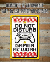 Do Not Disturb Gamer -  Metal Sign