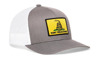 Dont Tread On Me Trucker Hat  |  Gadsden Flag Yellow Snapback