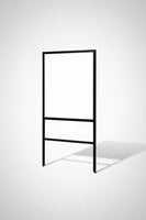 18"h x 30"w Metal Frame - 1 rider (Black)