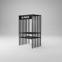 18"h x 24"w Metal Frame - 1 rider (Black)