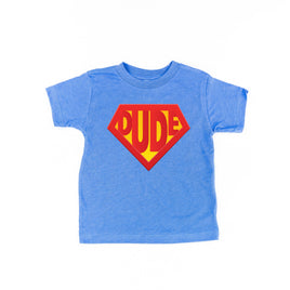 Super Dude - Lakeside Blue Child Tee