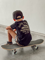 DUDES GARAGE TEE - BLACK