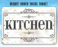 Kitchen - Metal Sign