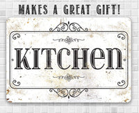 Kitchen - Metal Sign