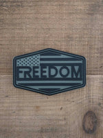 Freedom PVC Hexagon Patches