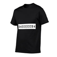 Sheeesh Funny Viral Meme Sheeeesh Sheesh  Polyester Blend T-Shirt