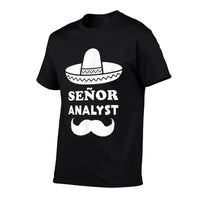 Senior Analyst Pun  Wrinkle-resistant T-Shirt