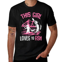 This Girl Loves To Fish Fishing Girls  Classic T-Shirt