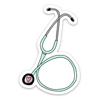 Stethoscope Doctor Love Vinyl Sticker