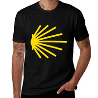Camino De Santiago Scallop Shell Trail Symbol POCKET PATCH  Quick-drying T-Shirt