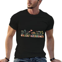 Wildflowers Great Grandma Floral Mothers Day Great Grandma Sweatshirt  Versatile T-Shirt