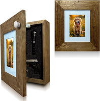 Hidden Gun Safe Picture Frame - Handcrafted Gun Concealment Furniture - Quick Access Picture Frame Safe with Magnetic Lock for Discreet & Secure Gun Storage