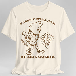 Easily Distracted by Side Quests T-Shirt