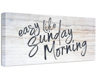 Easy Like Sunday Morning - Canvas