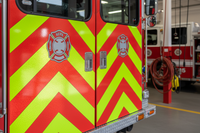 Emergency Service Door Decals - Reflective
