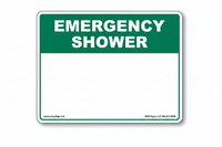 Emergency Shower ANSI Header