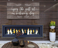 Enjoy The Gift of an Ordinary Day - Canvas