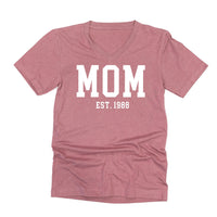 MOM - EST. (Select Your Year) - Unisex Tee
