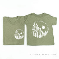 Explore More (pocket) / Exploring With Dad - Set of 2 Tees