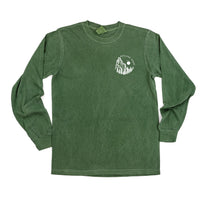 Explore More (pocket) - Long Sleeve Comfort Colors Tee
