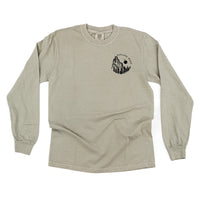 Explore More (pocket) - Long Sleeve Comfort Colors Tee