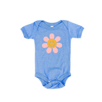 Pink Petals w/ Smile Center - Full Size Design on Front - Child Tee