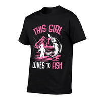 This Girl Loves To Fish Fishing Girls  Classic T-Shirt