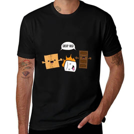 Group Hug Camping Campfire Chocolate Marshmallow SMores  Vintage-inspired T-Shirt
