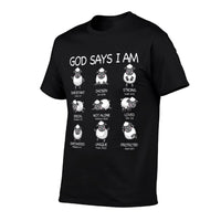 God Says I Am Cute Sheep Bible Verse Kids Toddler Girls  Classic T-Shirt